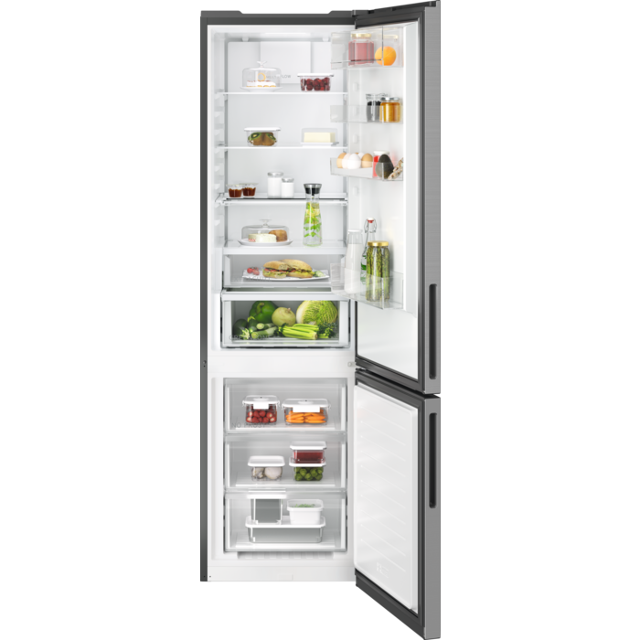 7000 GreenZone+ - Frigo-congélateur pose-libre 202 cm inox anti-traces