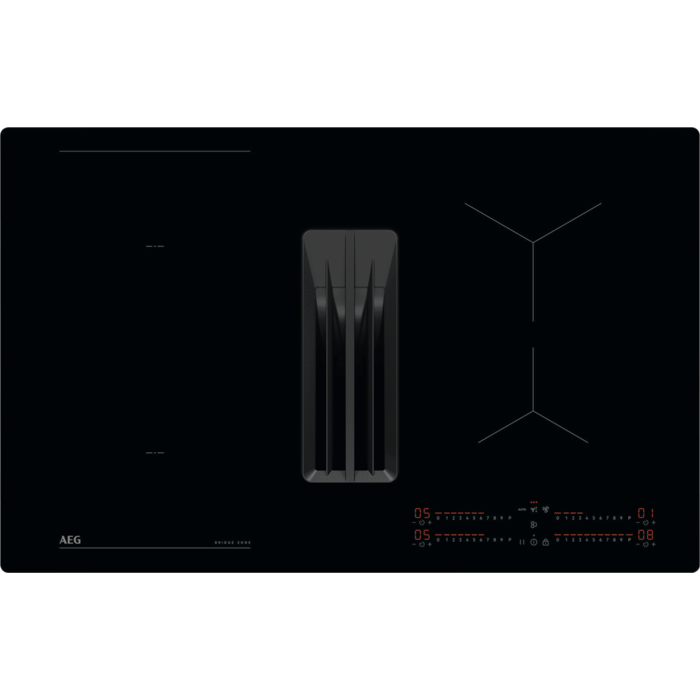 AEG - Taque avec hotte intégrée - NCH84B03CB