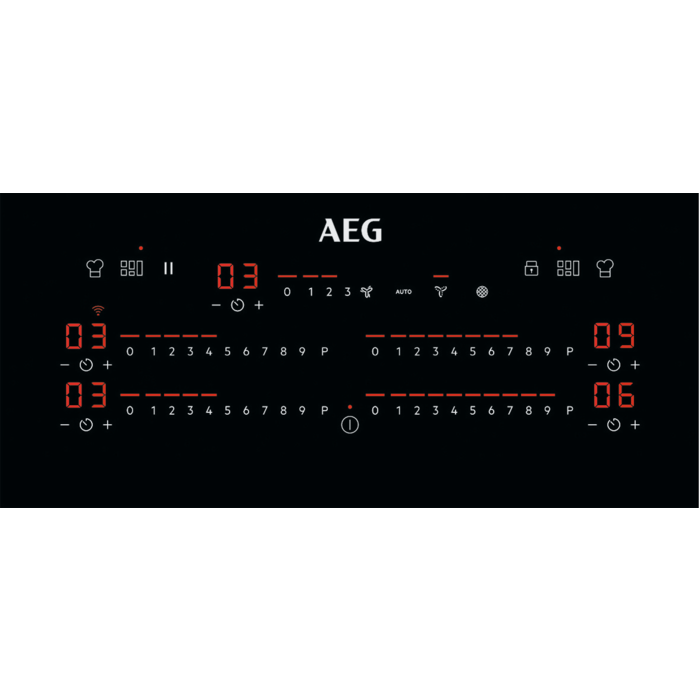 AEG - Taque avec hotte intégrée - CCE84779CB