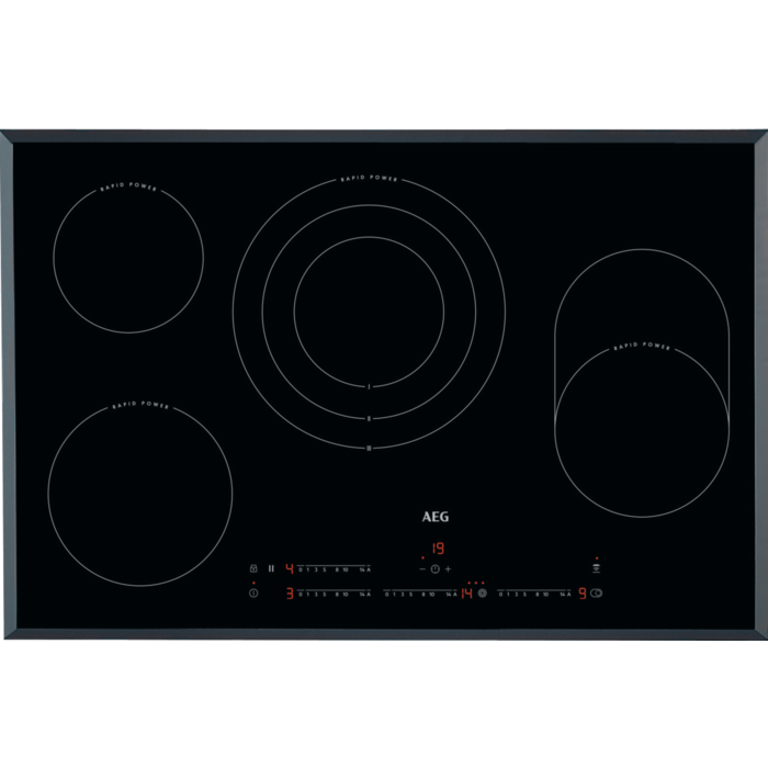 3000 Rapid Power - vitrocéramique Taque de cuisson 80 cm