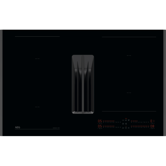 AEG - Taque avec hotte intégrée - NCH84C23FB