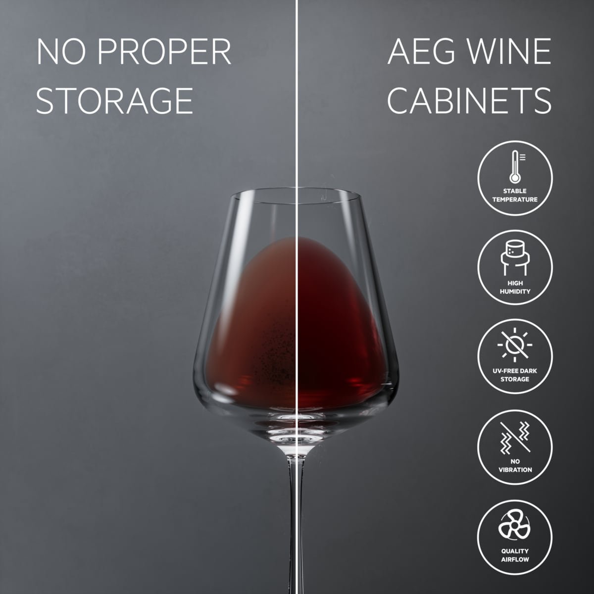 AEG - Cave à vin sous-encastrable - AWUS018B7B