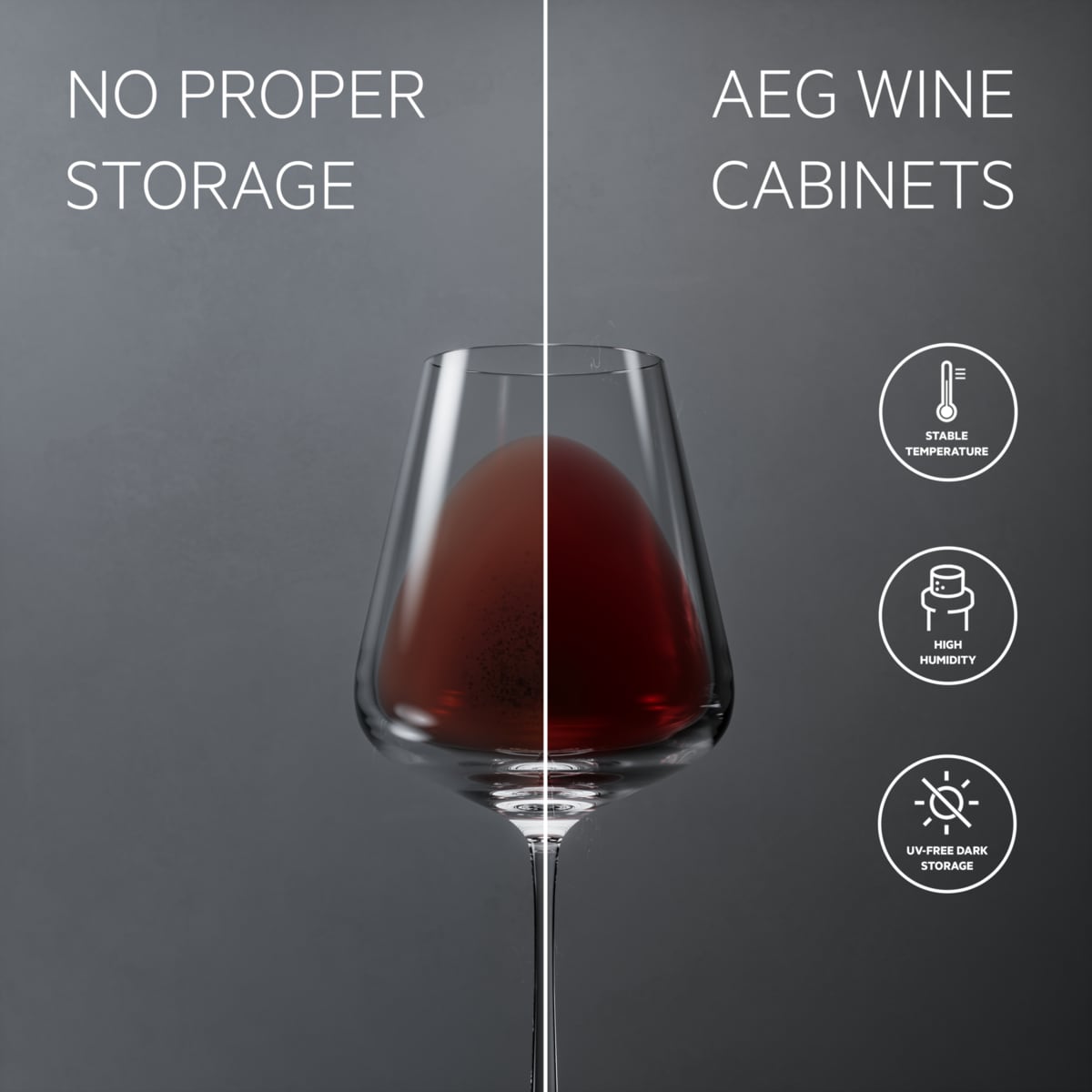 AEG - Cave à vin sous-encastrable - AWUS020B5B