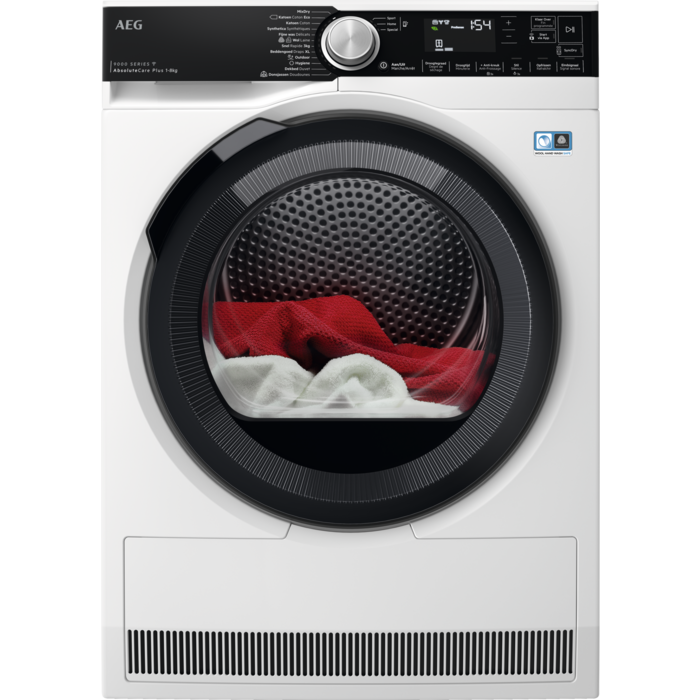 9000 AbsoluteCare® Plus - Pompe à chaleur Sèche-linge 8 kg